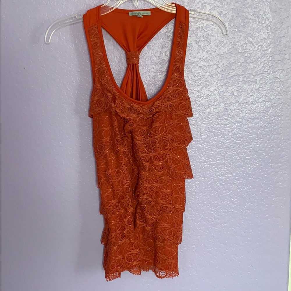 Ruffled blouse